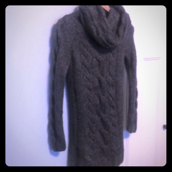 Grey XS Sweater Dress - Picture 1 of 3
